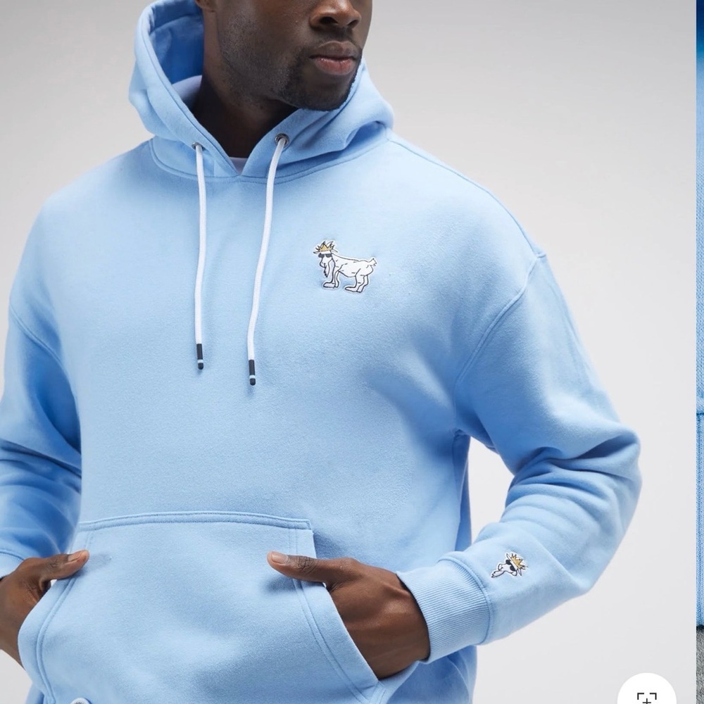 Carolina Blue GOAT USA hoodie L